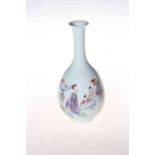 Chinese porcelain famille rose vase,