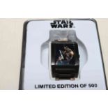 Star Wars limited edition wristwatch.