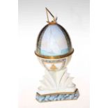 Royal Worcester limited edition 'The Ocean Racing Egg', modelled by Kenneth Potts,