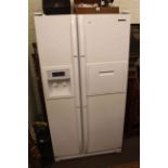 Samsung American style double door fridge-freezer.