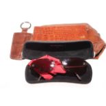 Mulberry keyring, purse and note holder, and Chanel sunglasses (4).