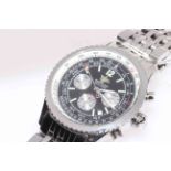 WITHDRAWN Breitling Navitimer 50th Anniversary wristwatch.
