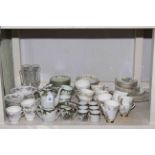 Shelf of ceramics including Duchess,