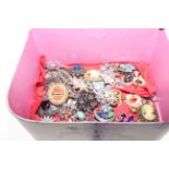 Box of jewellery.