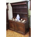 Antique oak dresser,