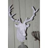 Composite model of stags head, 78cm.