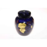 Moorcroft pottery anemone ginger jar and cover.