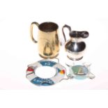 Shipping memorabilia lot including S.S. Egton jug, HMS Victorious 1964-65 tankard.