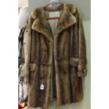 Ladies mink coat by Marshall and Snelgrove.