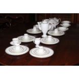 Forty two piece Wedgwood 'Colchester' fine bone china table service (six place setting).