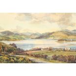 Stirling Gillespie (Scottish 1908-1993) ARR Framed watercolour, signed 'The Firth of Clyde' 37cm x