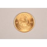 South African 1oz fine gold Krugerrand dated 1980