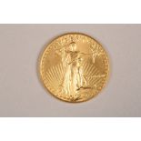 One Ounce Fine Gold United States of America 50 dollar coin 1986