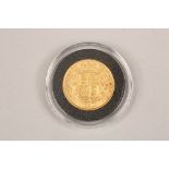 Queen Victoria Gold Sovereign shield reverse dated 1853