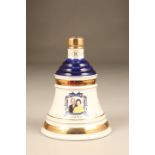 Bells Extra Special Old Scotch Whisky Decanter to commemorate the golden wedding anniversary of