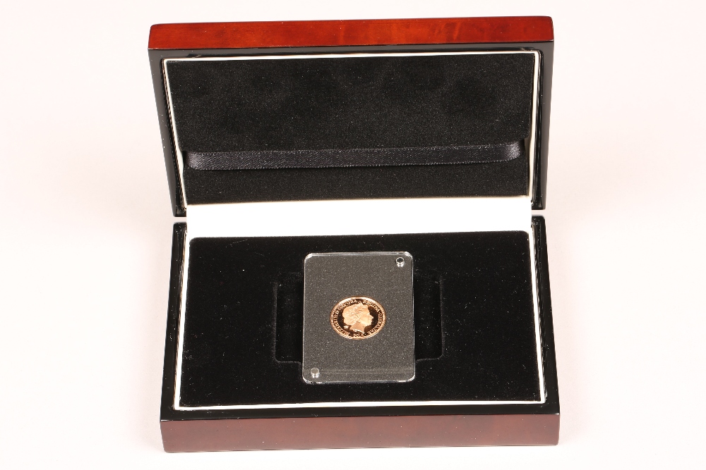 Gold Proof Sovereign Battle of Britain 75th Anniversary 2015 with box - Image 2 of 2