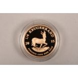 Boxed Quarter Krugerrand dated 2015