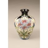 Moorcroft vase, limited edition 'Castle of Moy' designed by Rachel Bishop dated 2009 No132/200