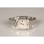 Ladies Rolex stainless steel oyster perpetual Datejust (26mm case) oyster bracelet, fluted bezel,