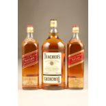 Teachers Highland Cream Old Scotch Whisky 1.5 litres 40% vol. Johnnie Walker Red Label Old Scotch