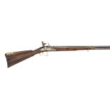 AN 18 BORE GERMAN FLINTLOCK SPORTING GUN BY JOSEPH SPIRKENBICHLER, CIRCA 1740 with two-stage