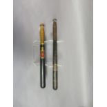 TWO VICTORIAN TRUNCHEONS, THE FIRST GLOUCESTER AND THE SECOND MILITARY STORE DEPARTMENT each of