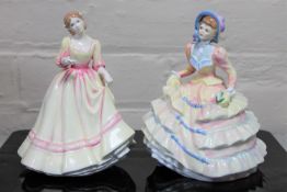 Two Royal Doulton figures,