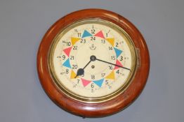 A reproduction Sector style wall clock