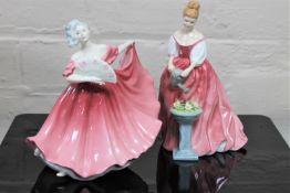 Two Royal Doulton figures,