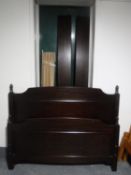 A Stag Minstrel 4' 6" bed frame