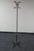 A mid 20th century hat and coat stand