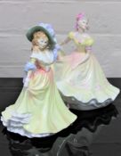 Two Royal Doulton figures,