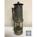 A miner's lamp