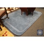 A hand tufted contemporary rug,