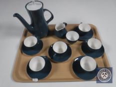 A tray of Poole coffee ware