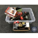 Two boxes of assorted Hornby Railways rolling stock,