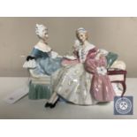 A Royal Doulton figure - The Love Letter