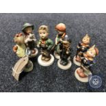 Seven Hummel figures