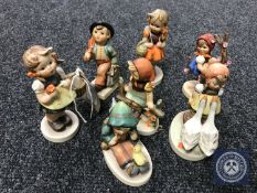 Seven Hummel figures