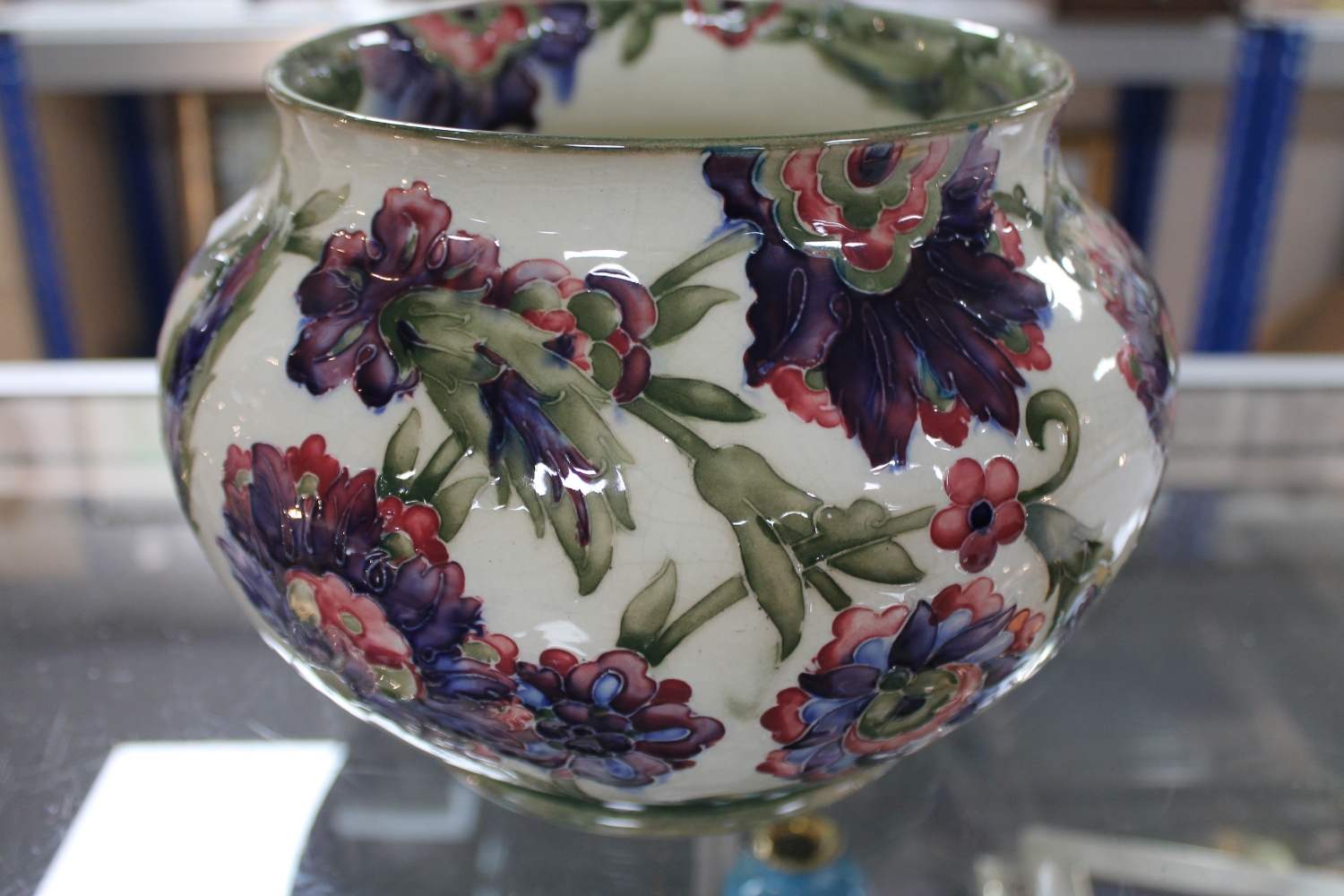 A William Moorcroft 'Persian' jardiniere, - Image 4 of 8