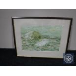 A signed Lilly Katharina Siticum colour lithographic print