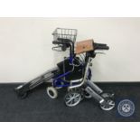 A Trust mobility aid and two others