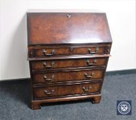 A walnut writing bureau