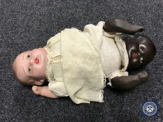 An early 20th century Topsy Turvy doll