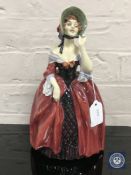 A Royal Doulton china figurine : Marjorie, HN 1413, height 27 cm.