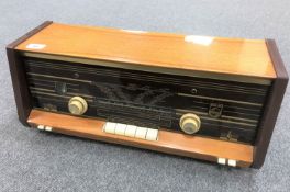 A Philips Type B 4X23A radio.