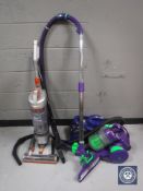 A Vac Air 3, two cylinder vacuum cleaners,