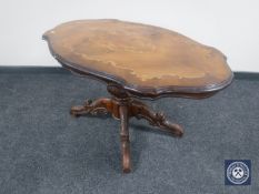 A shaped Italian style coffee table
