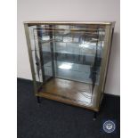 A mid 20th century display cabinet