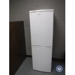 A LEC upright fridge freezer